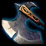 Notched Cobalt War Axe icon