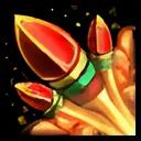 Large Red Rocket icon