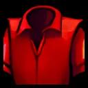 Stylish Red Shirt icon